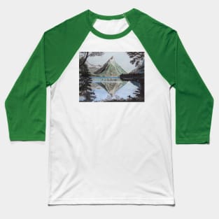 Serenity of Milford Sound, New Zealand Baseball T-Shirt